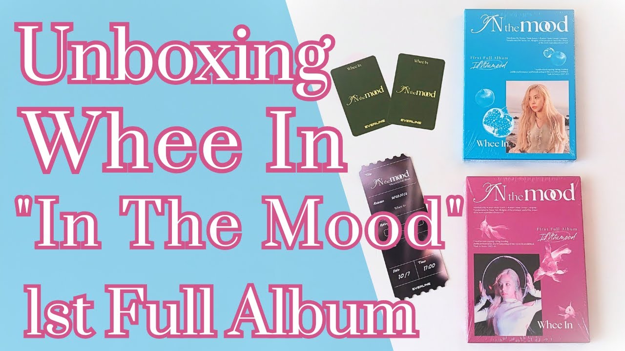 連卡背都有！「史上最完整開箱」EP.20 - 輝人 'IN THE MOOD' 正規1輯Booklets 2版本+EVERLINE特典