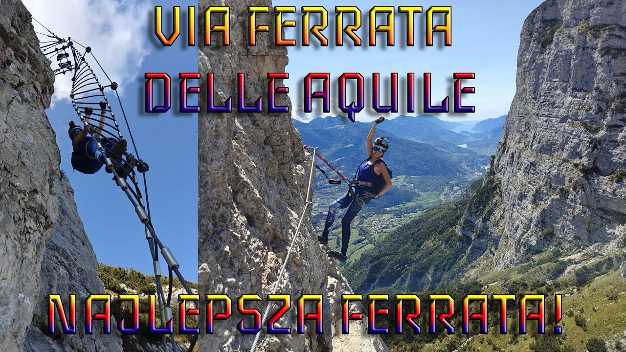 Via Ferrata ⛰️DELLE AQUILE⛰️ - Włoska Orla Perć! 🔥(Wrzesień 2024)