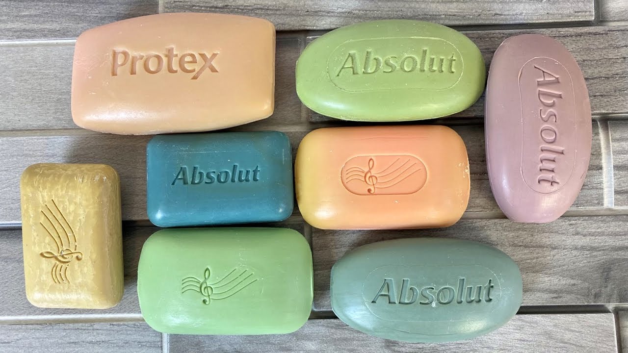 ASMR Cutting rancid soap. Резка прогорклого мыла. Satisfying soap video.