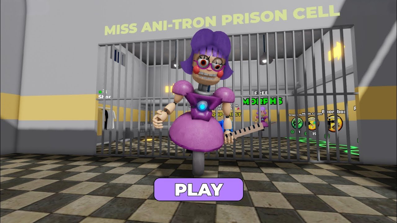 MISS ANI-TRON PRISON RUN! (OBBY) ROBLOX