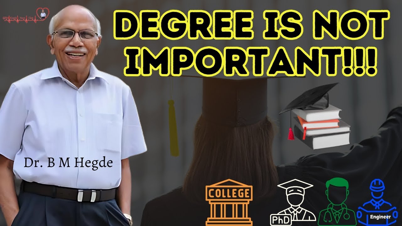 Be Honest with Yourself.? - Dr. B. M. Hegde