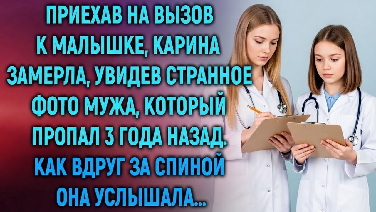 Приехав к малышке на вызов, Карина увидела фото пропавшего мужа… и побледнела