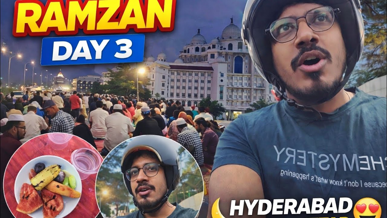 Ramzan Day 3 🌙 | Hyderabad Iftar Vlog #food #ramzanvlog  #hyderabadfood #ramzan2026 #ramzanday3