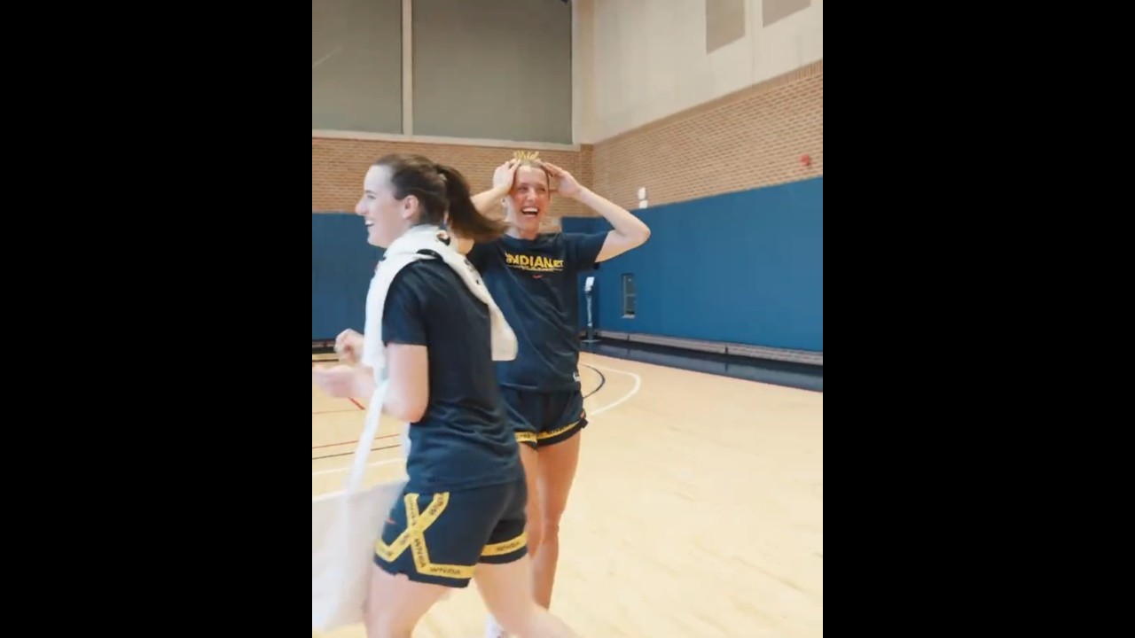 ❤️ Caitlin Clark surprises Lexie Hull after her engagement | WNBA Indiana Fever women's basketball