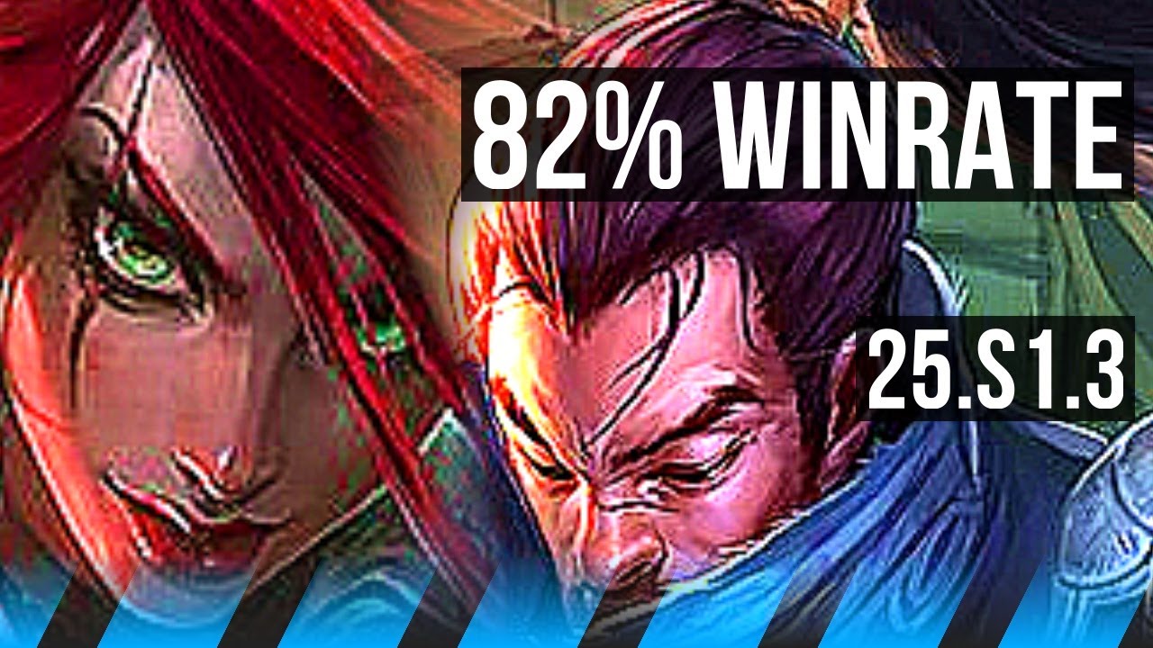 KATARINA vs YASUO (MID) | 82% winrate, 5k comeback | EUW Master | 25.S1.3