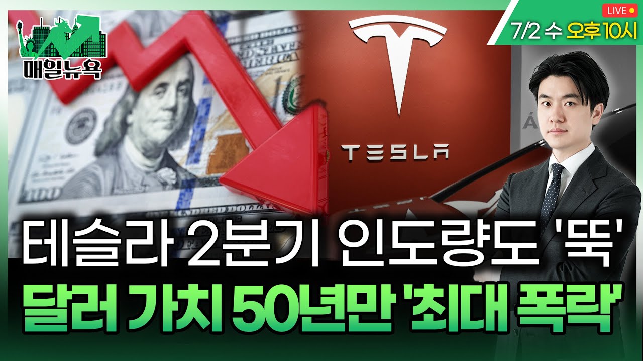 [美개장포인트] 美 민간고용 6월 3만개 감소ㅣ트럼프 감세안 하원 표결ㅣ홍키자의 매일뉴욕