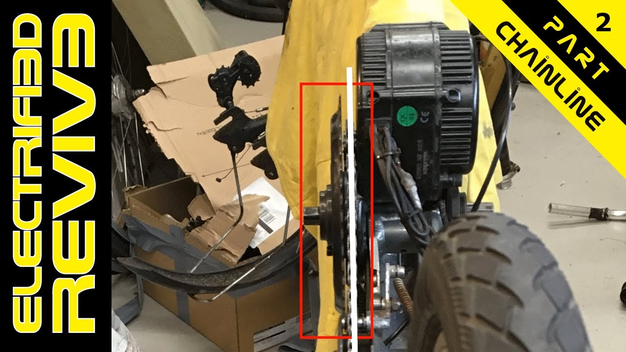 Giant Revive LX II - Chainline issue Bafang middrive, solved with the help of my South Bend lathe.