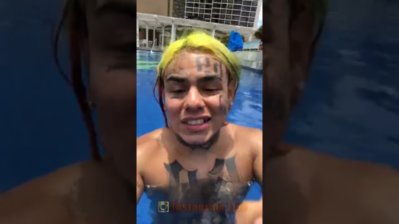 6ix9ine Instagram Live Stream | 9 May 2018