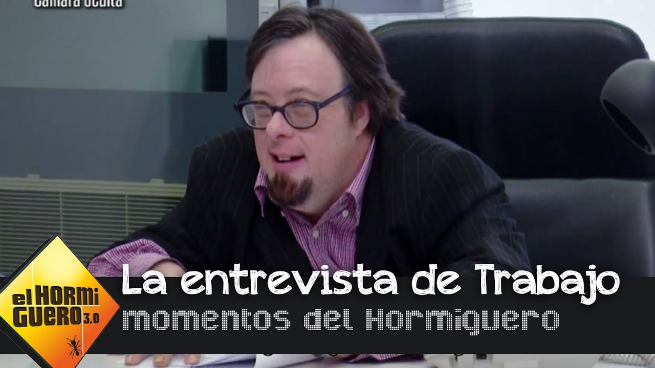 ¿Cómo reaccionarías si te entrevistase una persona con síndrome de Down? - El Hormiguero 3.0