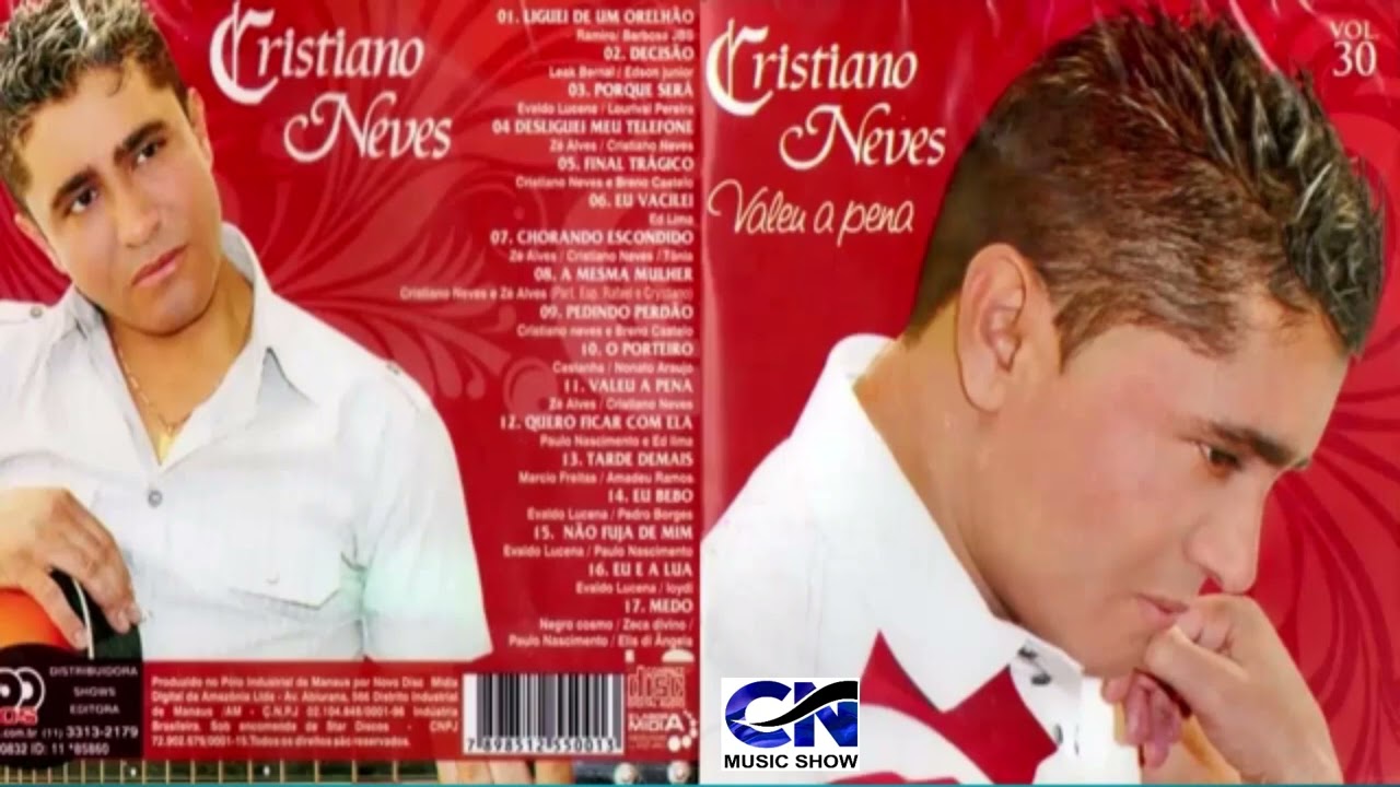 ÁLBUM CD ORIGINAL VOL 30- CRISTIANO NEVES