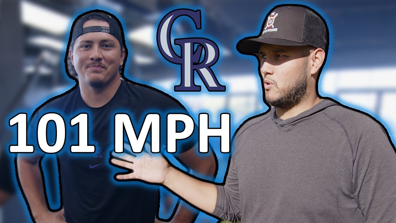101MPH Rockies Relief Pitcher Victor Vodnik Training Day