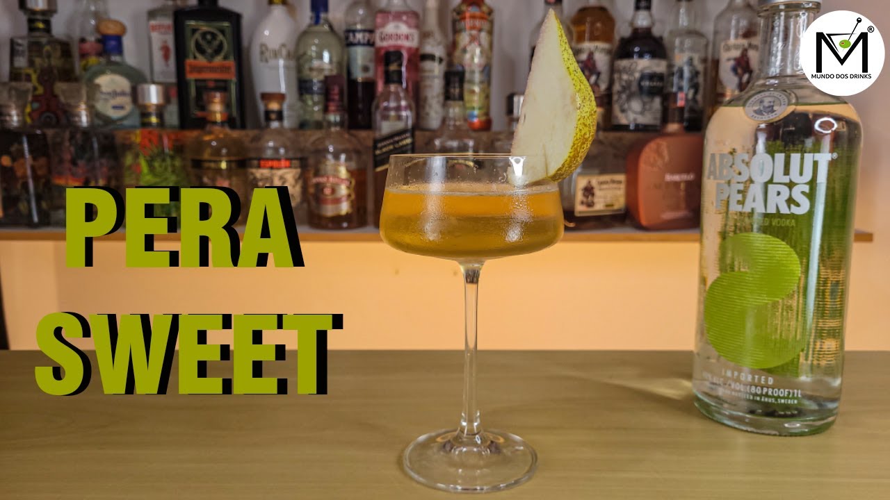PERA SWEET - DRINK COM PERA E CARAMELO !!!