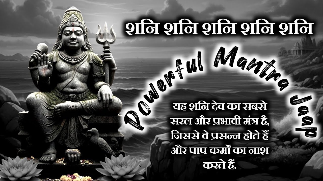 ॐ शनि शनि शनि शनि शनि नमो नमः | सभी दुःखों और पाप कर्मों का नाश करें यह मंत्र | Suni Mantra