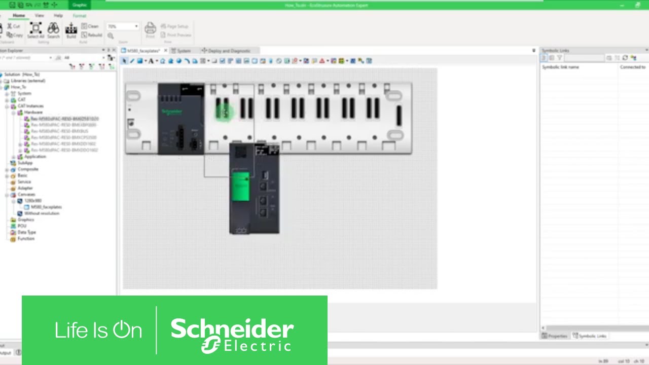 Configure M580 dPAC in EcoStruxure Automation Expert v21.0 | Schneider Electric Support