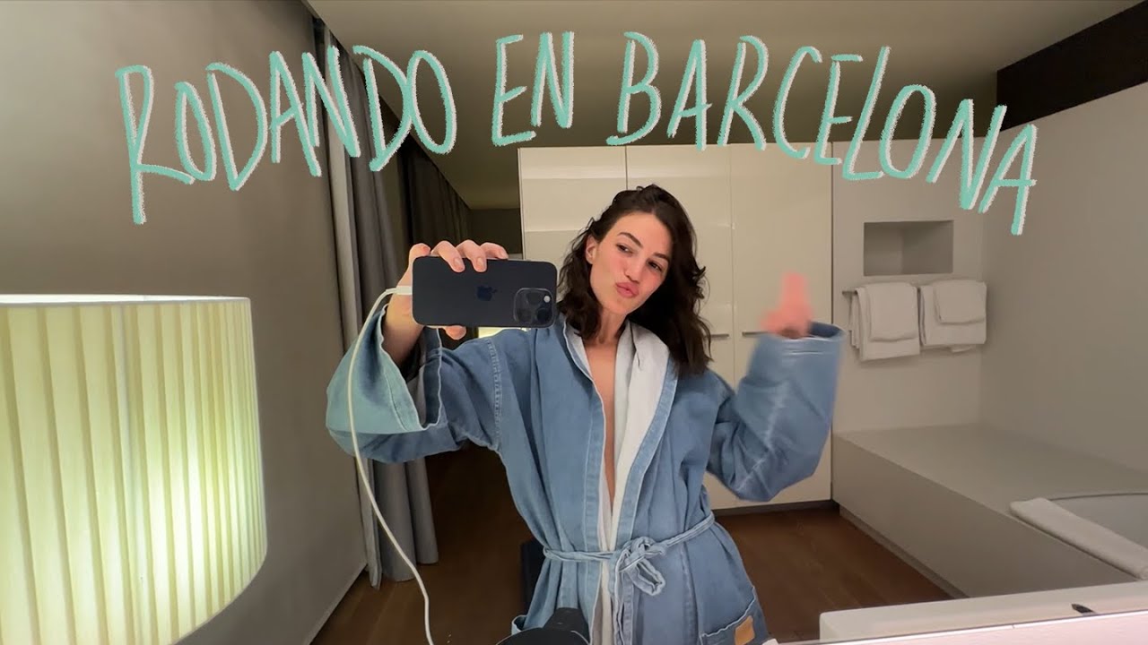 #VLOG 26 - Voy a GRABAR un COMERCIAL a BARCELONA 📽️ | Antonio Banderas, nos volvemos a encontrar!
