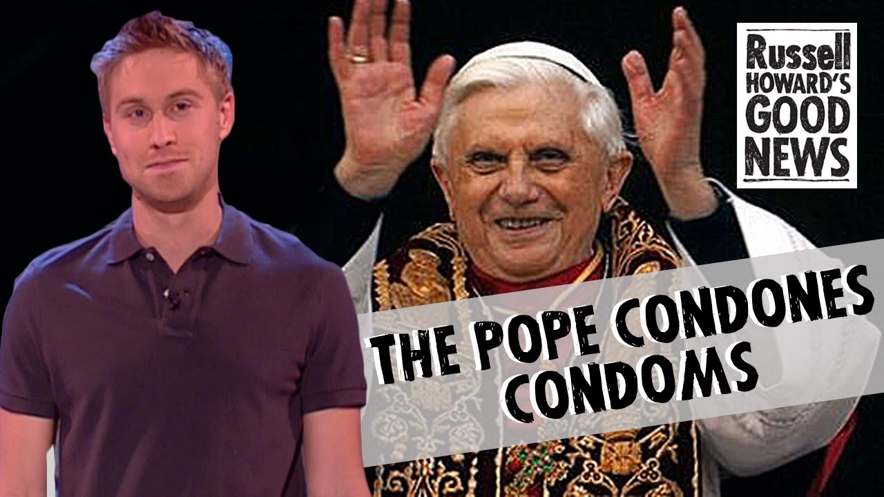 The Pope condones condoms