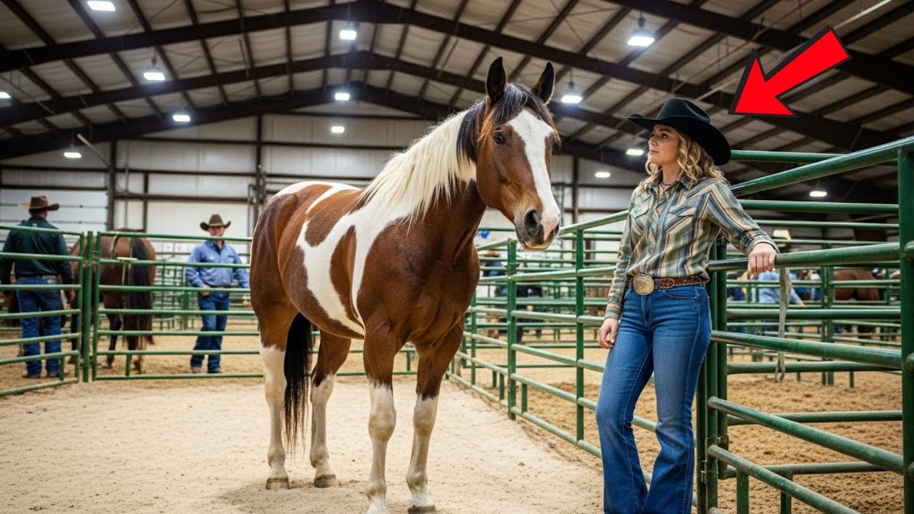 NINGUÉM QUIS O “CAVALO FEIO” NO LEILÃO — ATÉ A FILHA DO FAZENDEIRO PERCEBER O QUE TODOS IGNORARAM