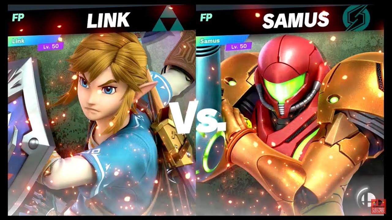 Super Smash Bros Ultimate Amiibo Fights – Link vs the World #4 Link vs Samus