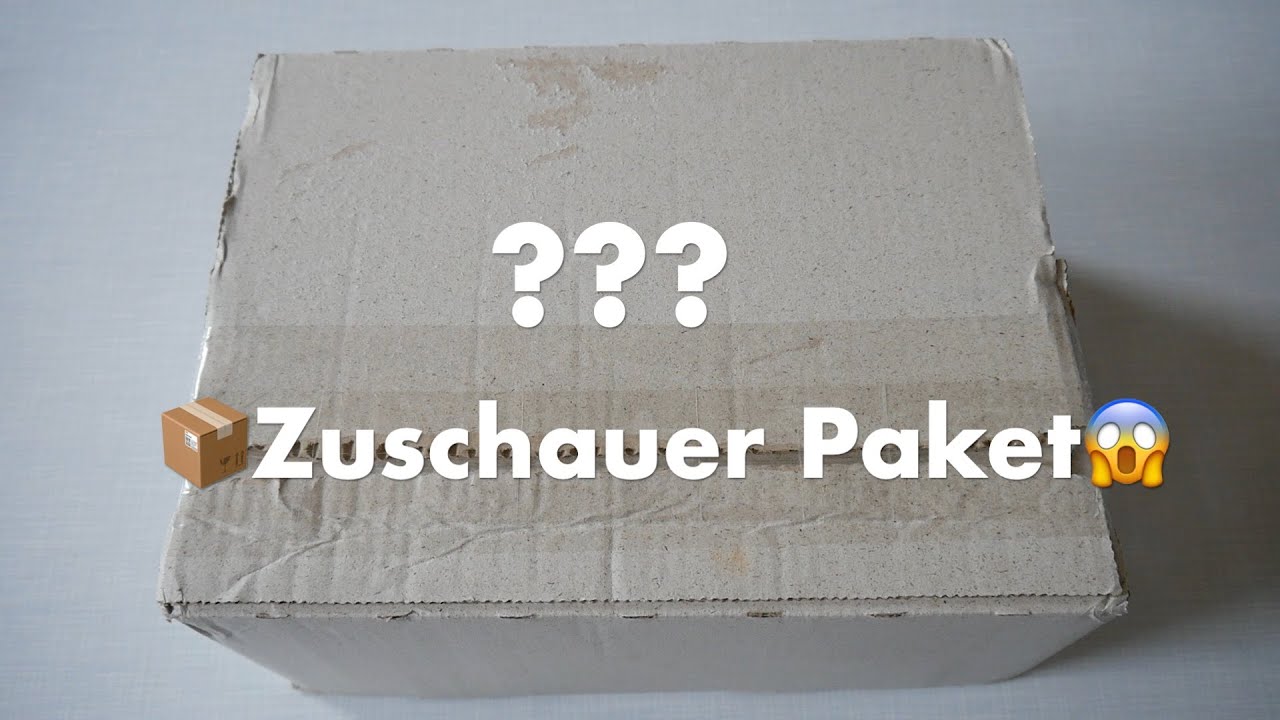 Mein erstes Zuschauer Paket 🤩  Alles wird ausgepackt und probiert 📦 😱