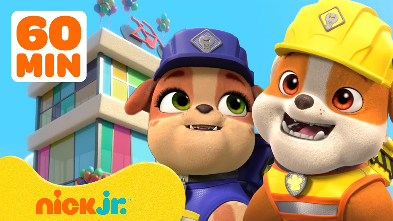 Rubble e Sua Turma | As Maiores e Melhores Construções de Rubble & Sua Turma! c/ Mix 👷 | Nick Jr.