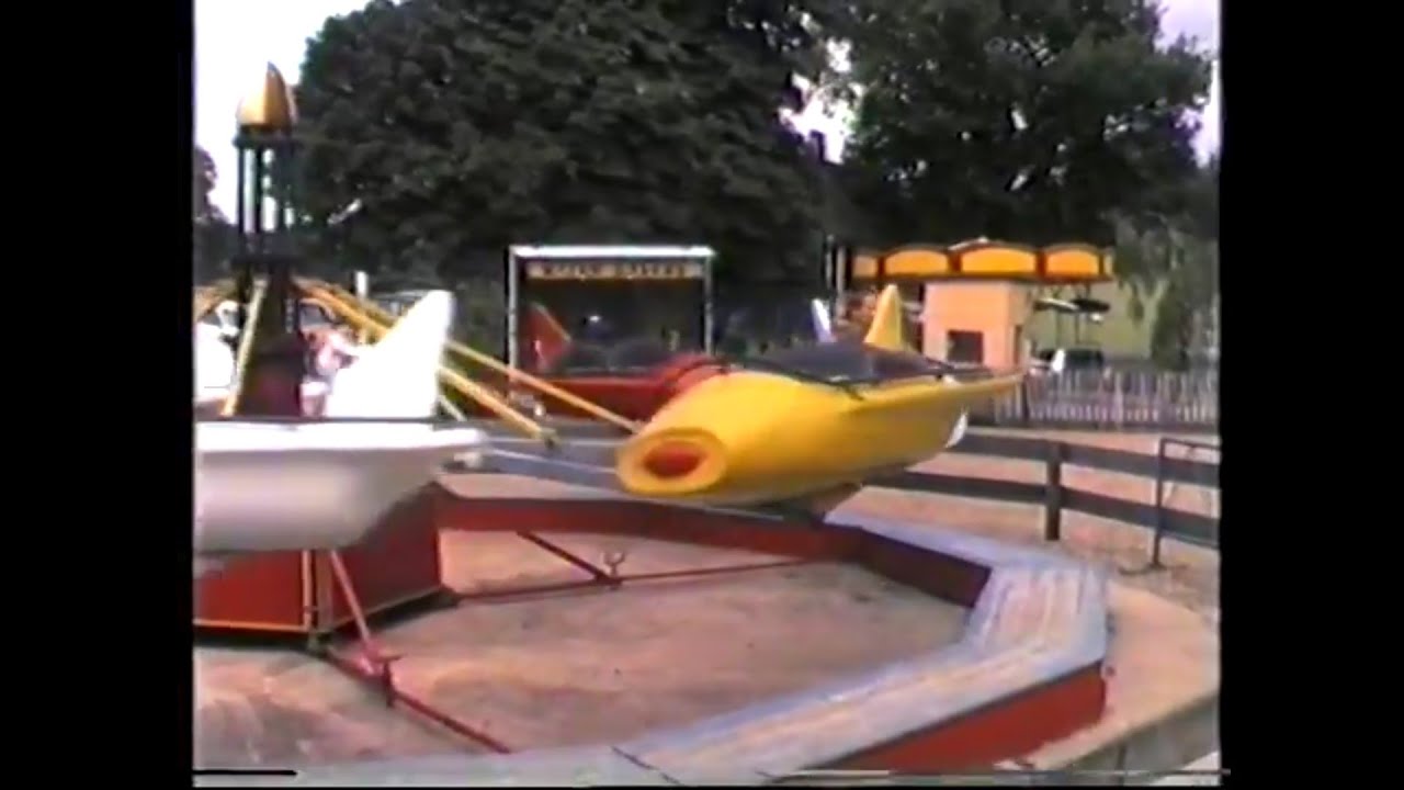 Wicksteed Park Kettering Northamptonshire 1986 Home Movie.