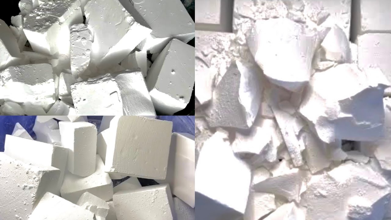 Super Soft 🌩️⛄️and Extremely Fluffy Plain Jane☁️☁️🤍| Fresh Gym Chalk Crumbling