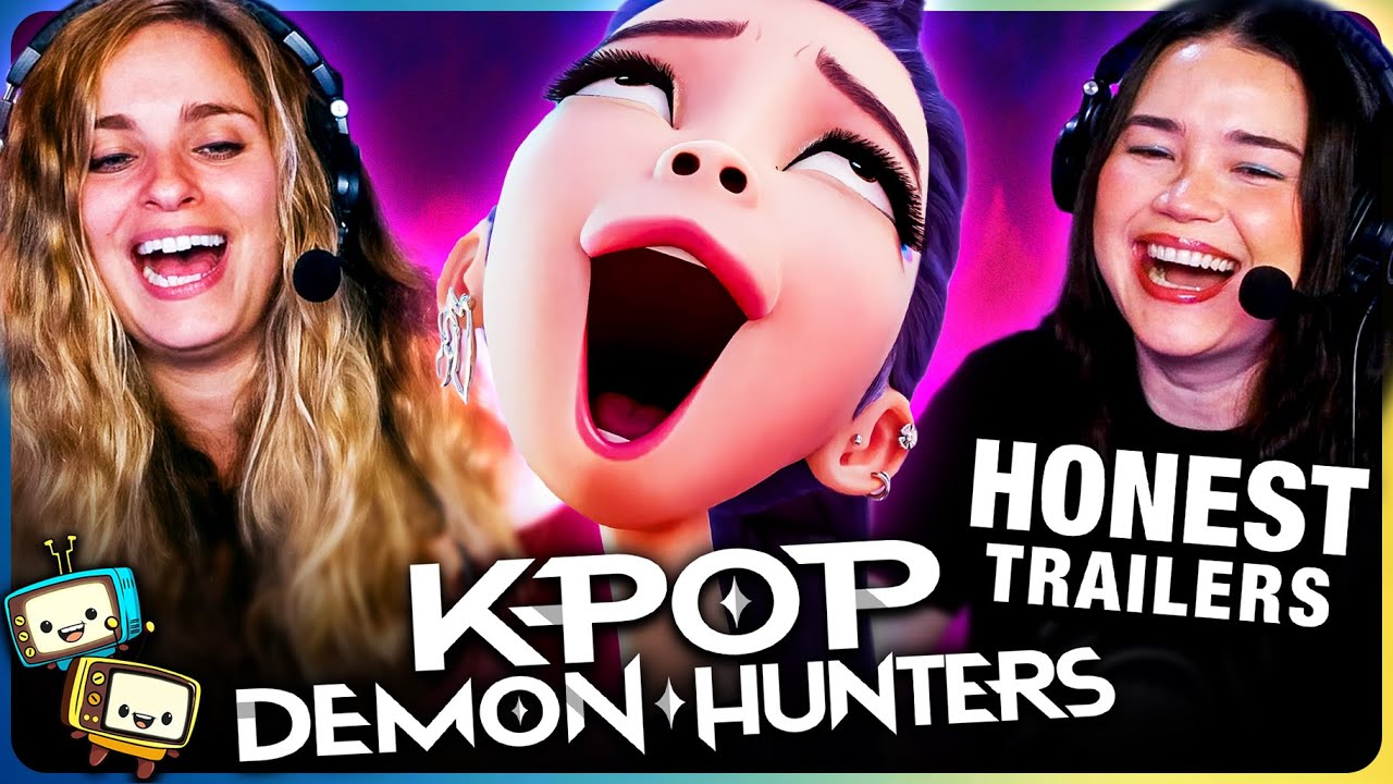 HONEST TRAILERS - KPOP DEMON HUNTERS Reaction! | Netflix | Arden Cho | May Hong | Ji-young Joo