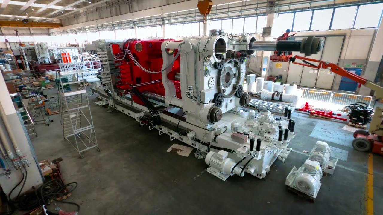 IDRA GROUP | Assembly of No. 3 Giga Press in Idra Italia