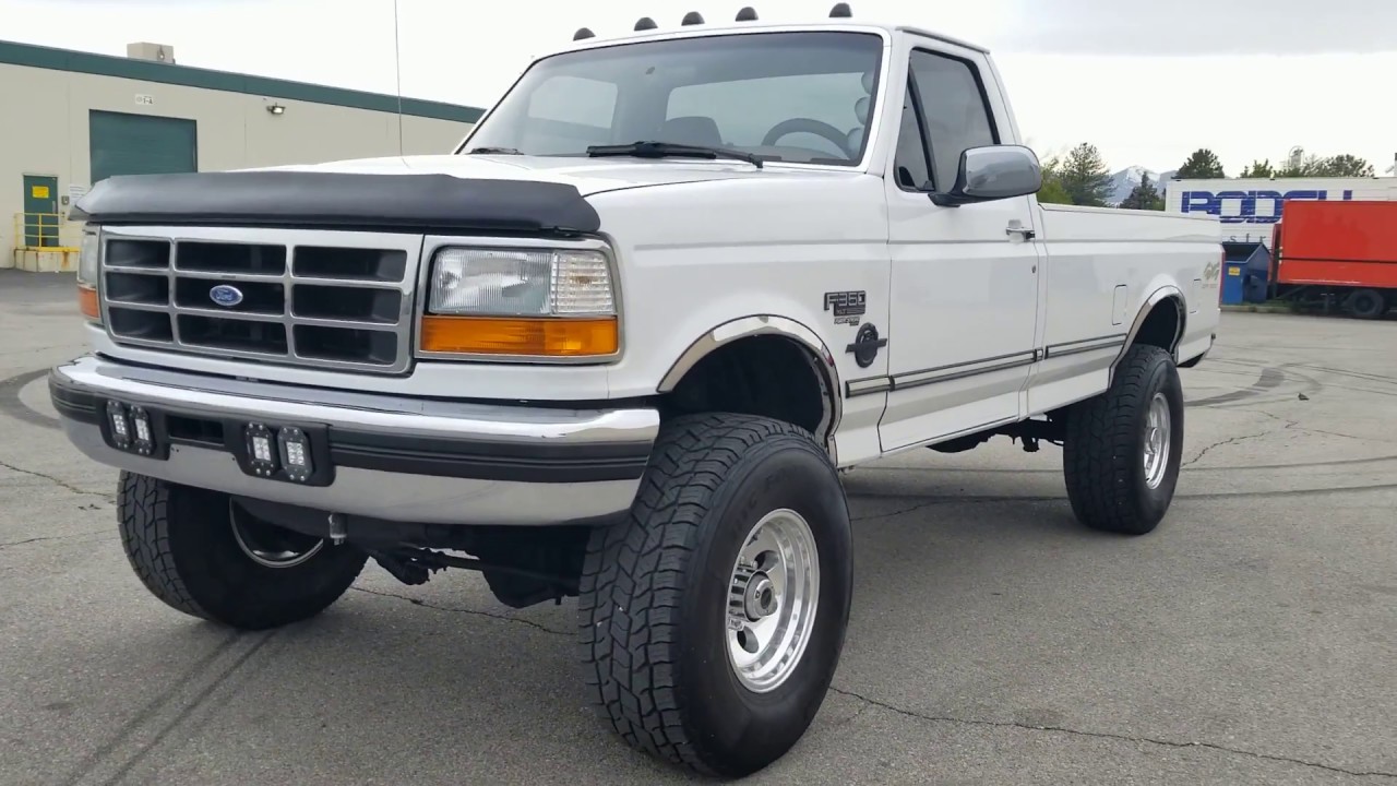 WWW.DIESEL-DEALS.COM LIFTED 1997 FORD F350 REGULAR CAB 4X4 7.3 POWERSTROKE TURBO DIESEL