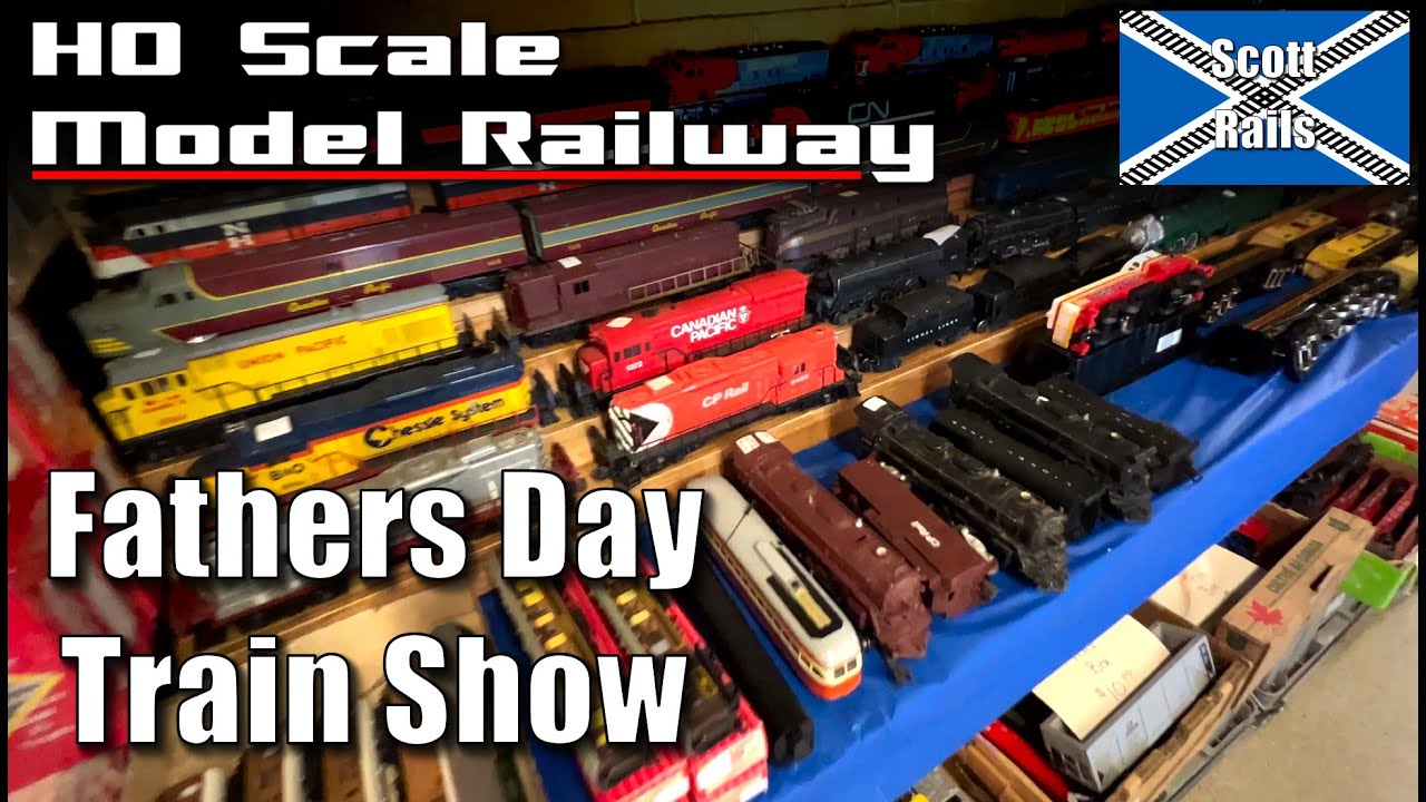 Treasure Hunting At The Ancaster Train Show - HO Bargains!