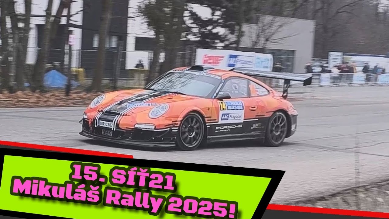 🎅15. SÍŤ21 Mikuláš Rally 2025 🏁RZ 1 Dostihovka 🎄🚙