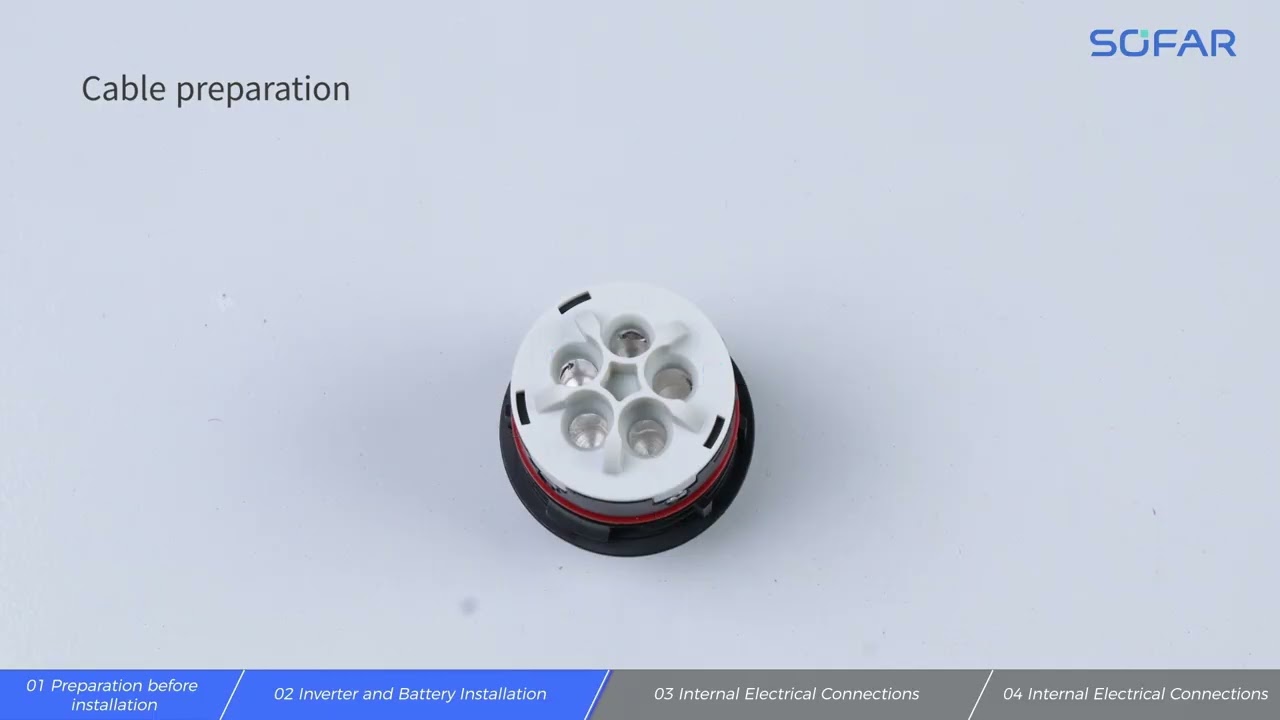 SOFAR ESI-5-12K-T1 Installation video