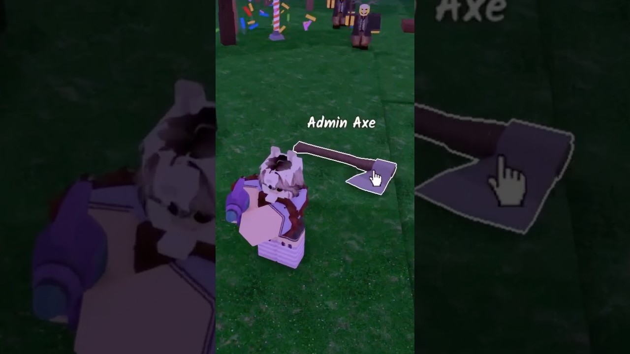 OMG Admin Axe 🪓 99 nights in the Forest 🌳 #roblox #99nightsroblox #99nightintheforest