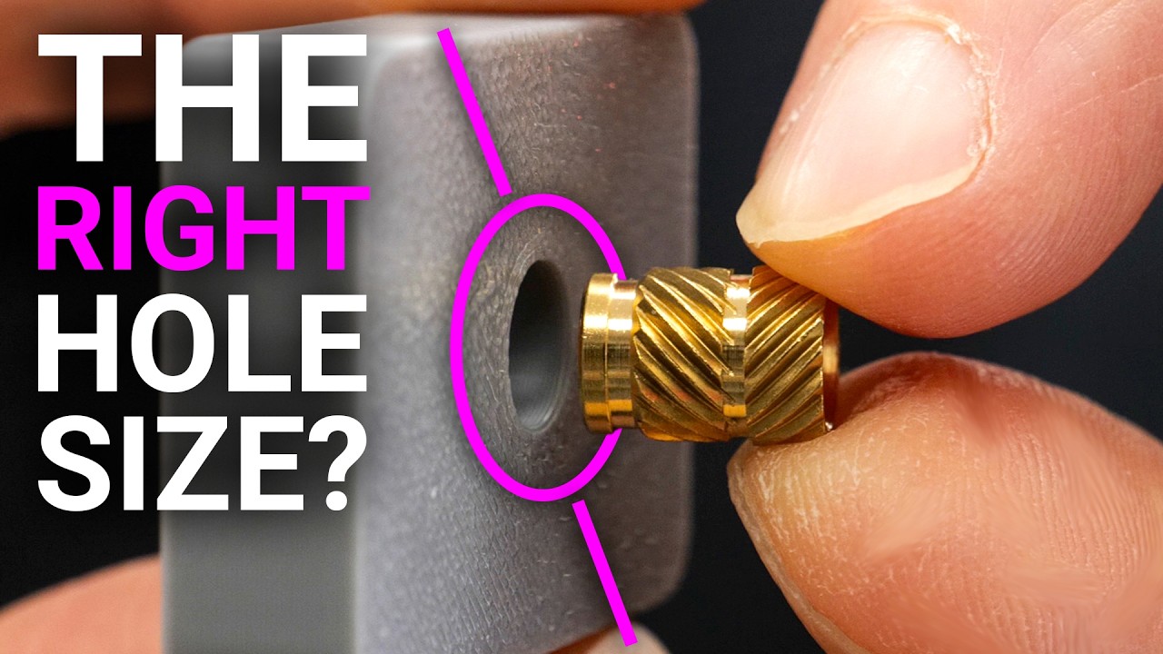 Heat-Set Inserts: Find the Perfect Hole Size for Maximum Strength