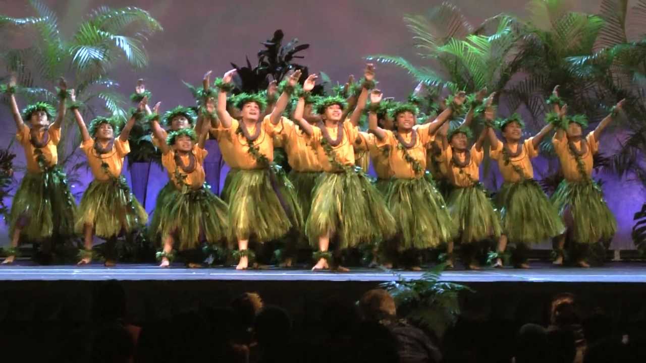 Keiki Hula Competition 2012 - Halau Ka Lei Mokihana o Leina'ala (kahiko)