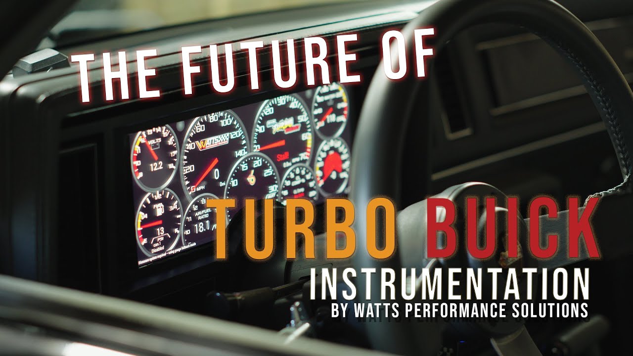 The Future of Turbo Buick Instrumentation!  #buickgrandnational #grandnational #holleyperformance