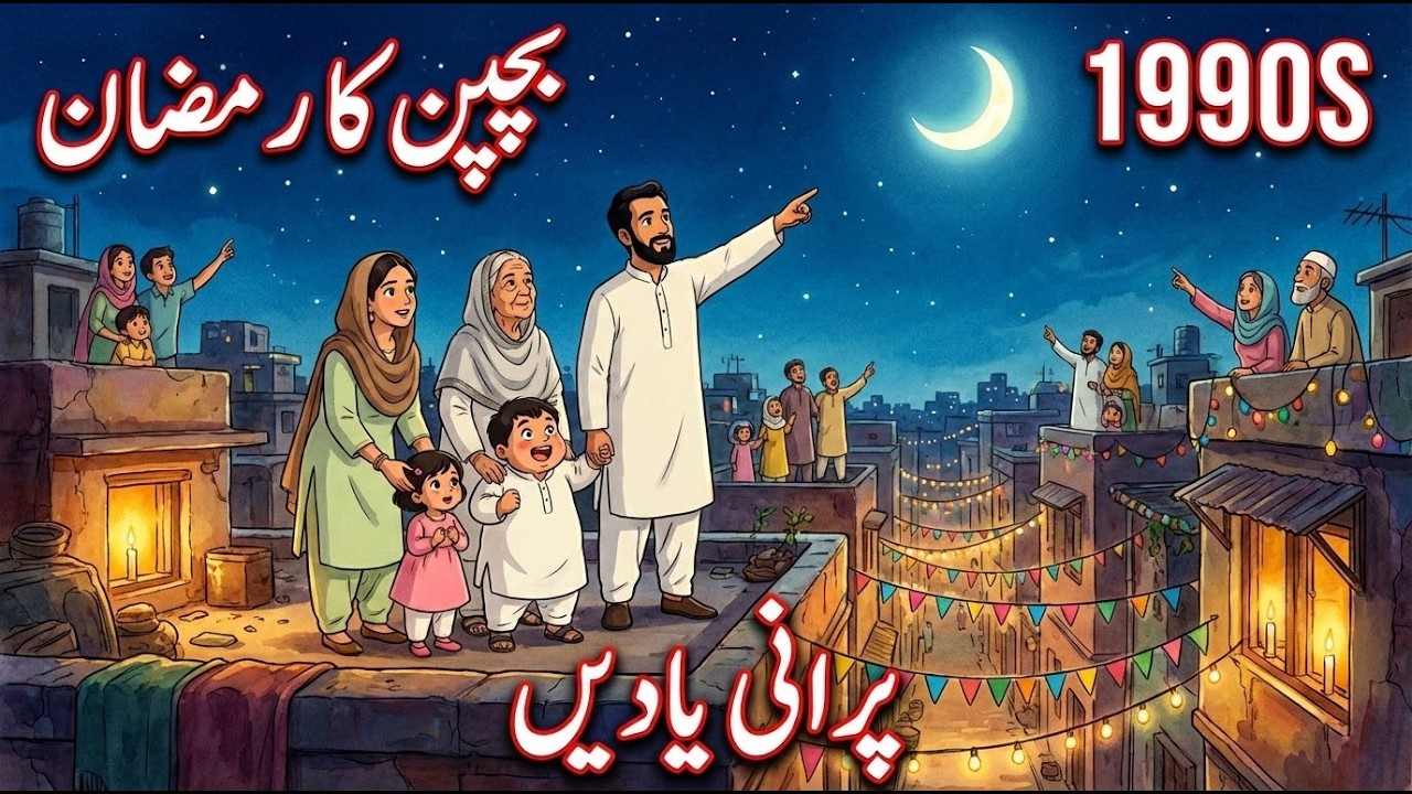 Bachpan Ka Ramzan 90s | Purani Yaadein | Woh Chand Raatein Woh Gali Ke Bachche | Ramzan Special