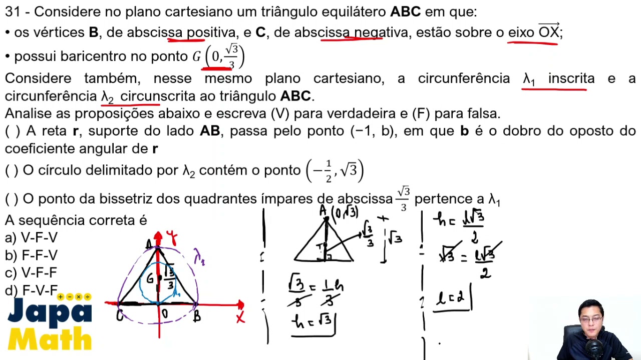 Prova AFA Resolvida(2014 - 2015) - Matemática - Questão 31
