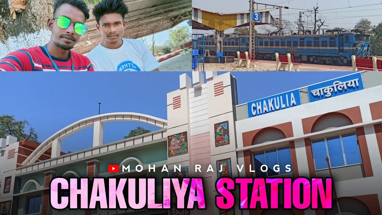 Chakulia Railway Station (New Look) New Santali Vlog Video 2022 | Mohan Raj Vlogs