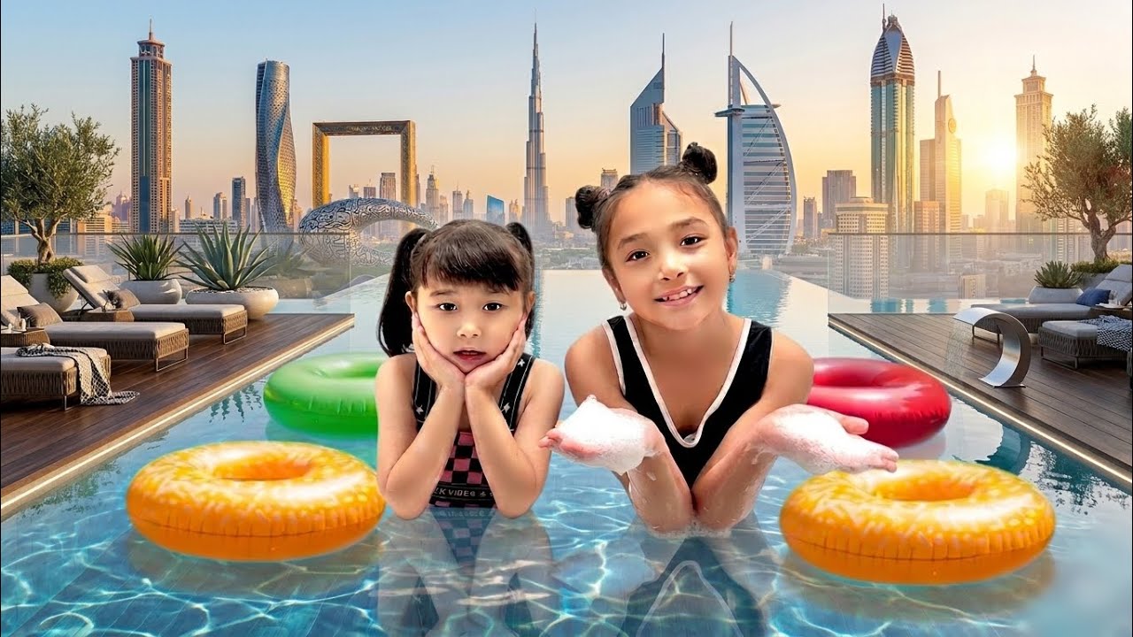 КОПЖАСАРОВЫ баттл😍 @kopzhasarovy ЖАСМИН ТОМИРИС БАССЕИНДЕ😍🥰❤️