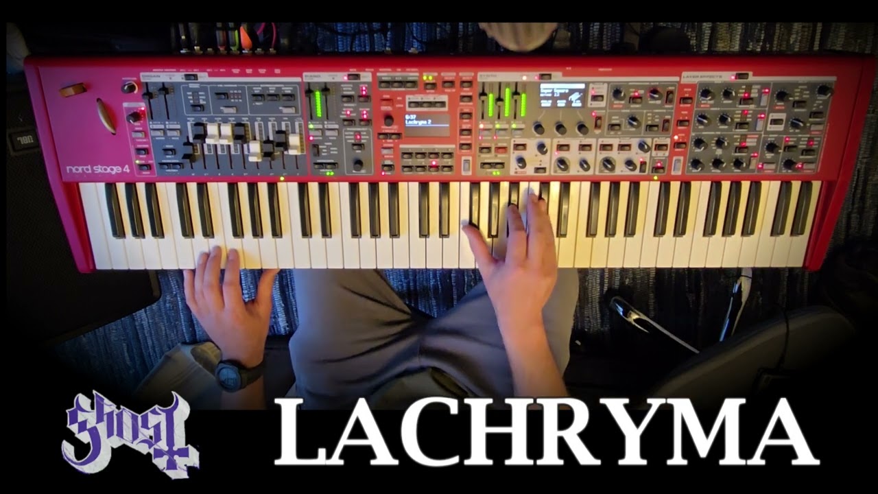 Ghost Lachryma Keyboard Cover Tutorial - Nord Stage 4