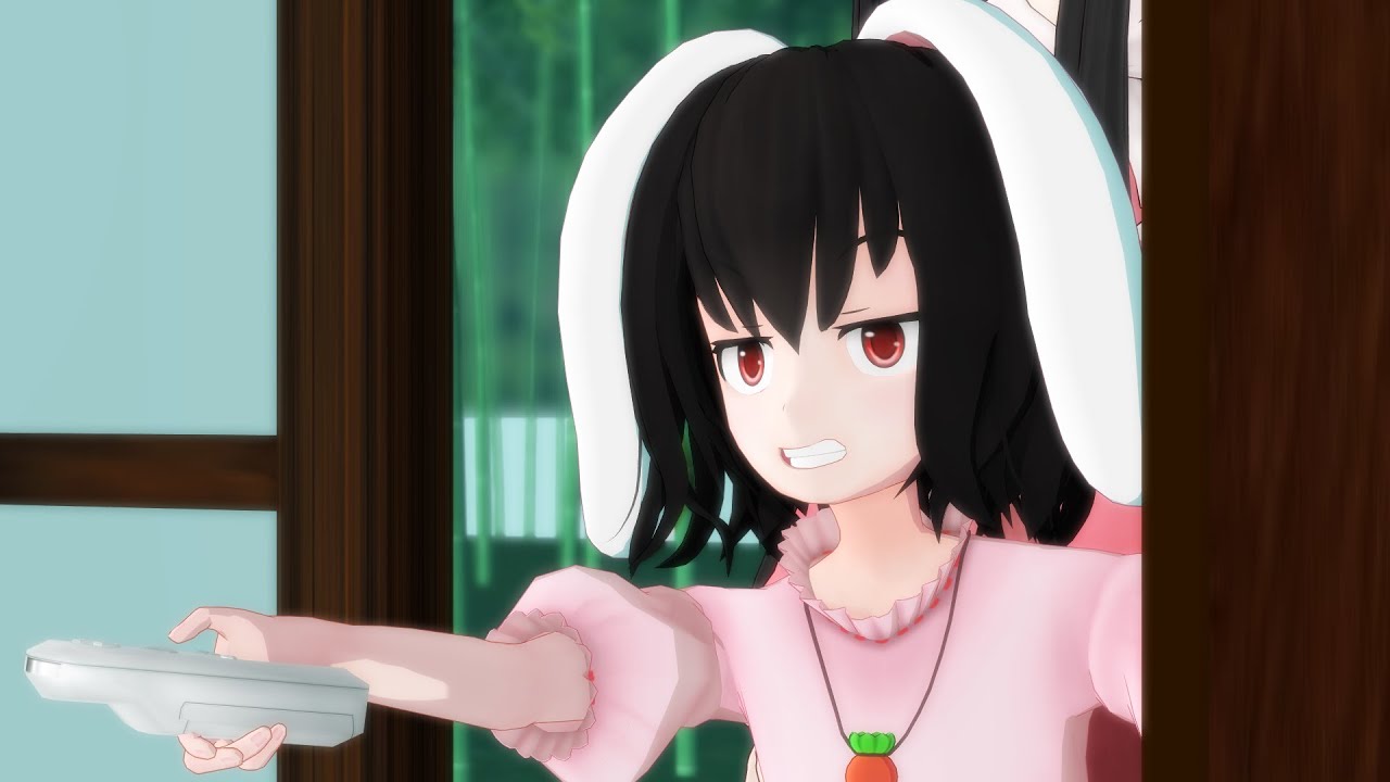 【東方ＭＭＤ】　うどんげのダイエット大作戦　【touhou Project MMD】