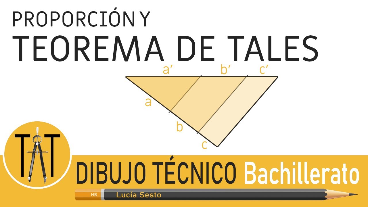 PROPORCIÓN Y TEOREMA DE TALES. Proporcionalidad. Geometría plana. Dibujo técnico.