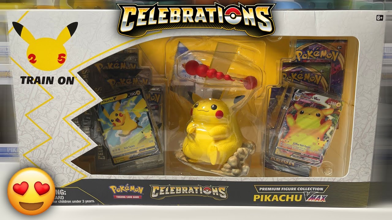 Pok&eacute;mon Celebrations Premium Figure Collection Opening!
