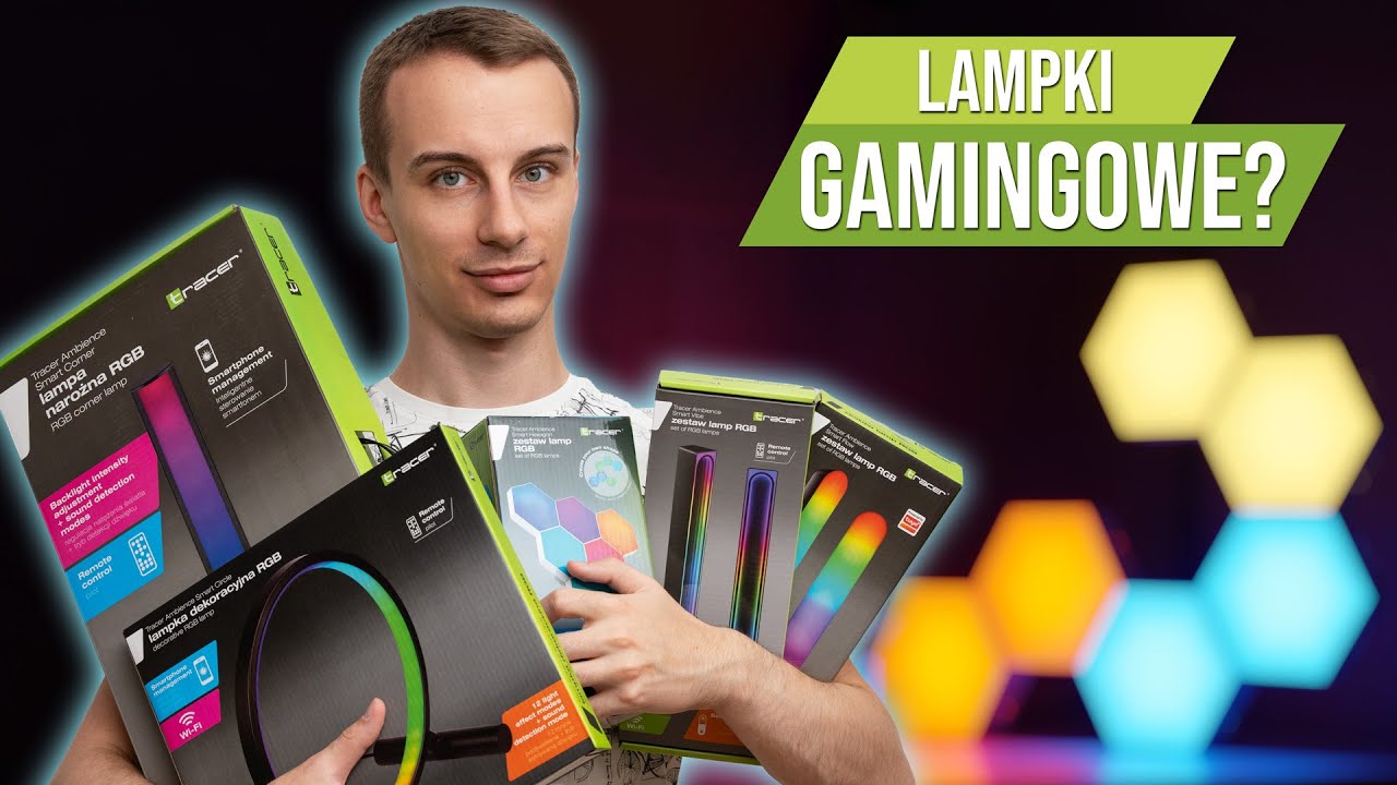 OZDOBIŁEM swoje mieszkanie LAMPKAMI RGB!