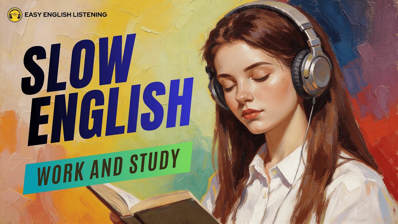 Easy English Listening | Long Shadowing Practice – Work and Study
