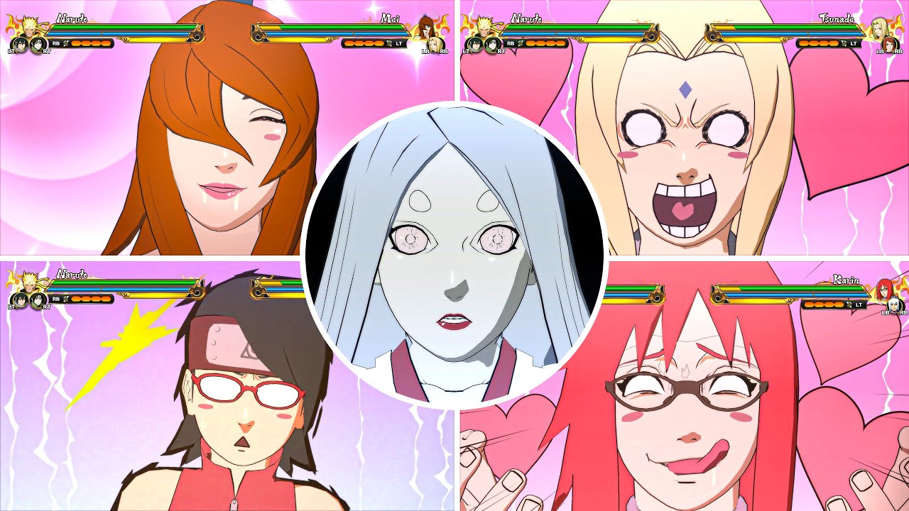 Naruto’s Reverse Harem Jutsu Reactions – Naruto x Boruto Storm Connections