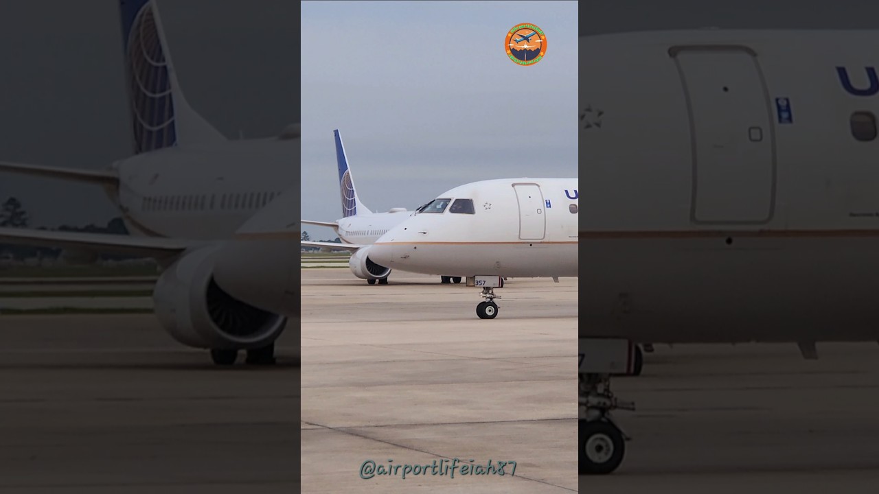 Embraer E-175LR , United Express (N89357) , AGE : 6 Years , Closeup @airportlifeiah87 @united