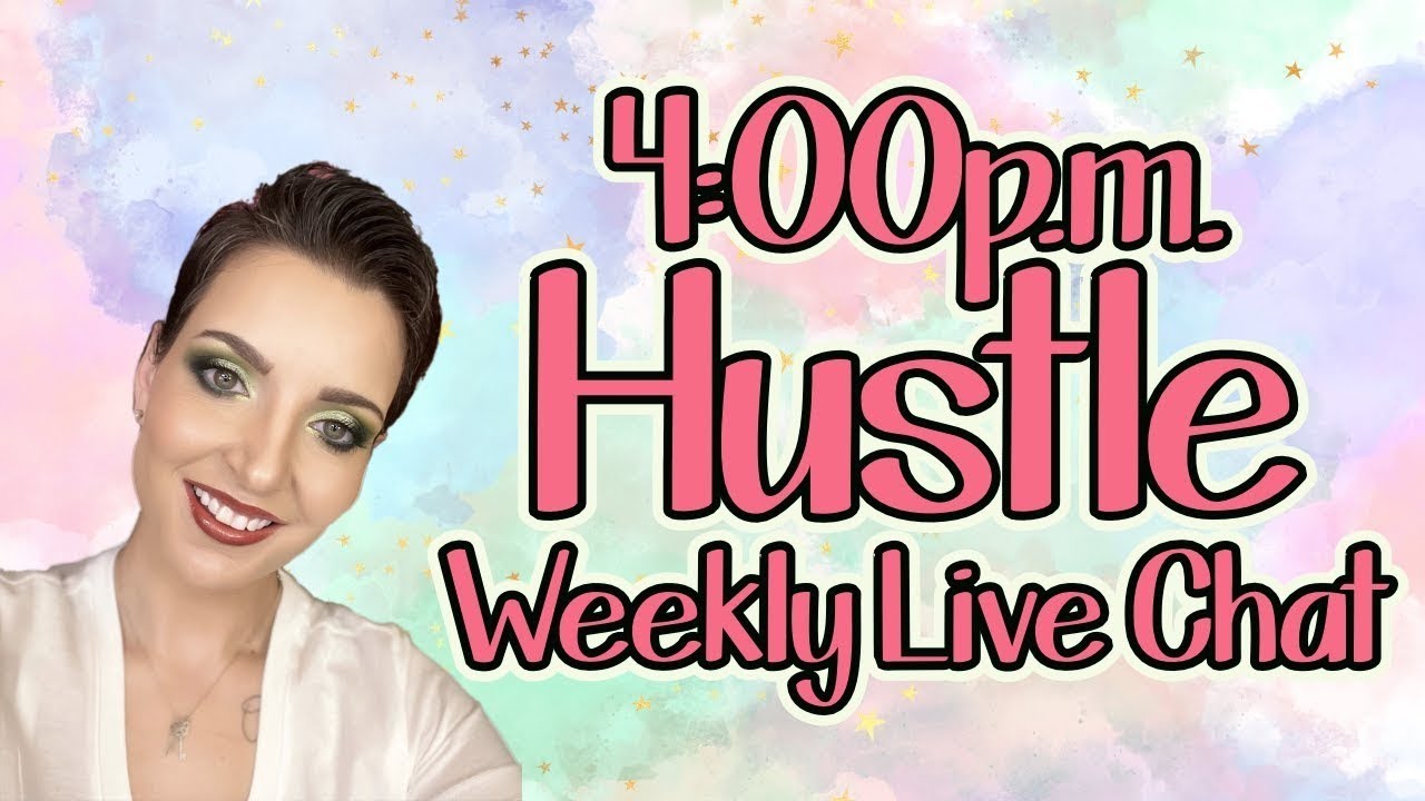 4:00pm Hustle Weekly Live Chat & October 2022 Scrapbox Contest