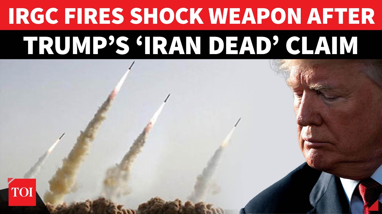 IRGC&rsquo;s Chilling MILITARY MOVE After Trump&rsquo;s &lsquo;IRAN DEAD' Claim; Shock Strikes Unleashed | Watch